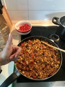 komplettes Chiligericht