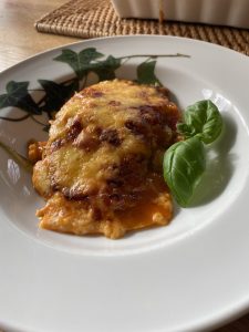 Gemüselasagne Stück
