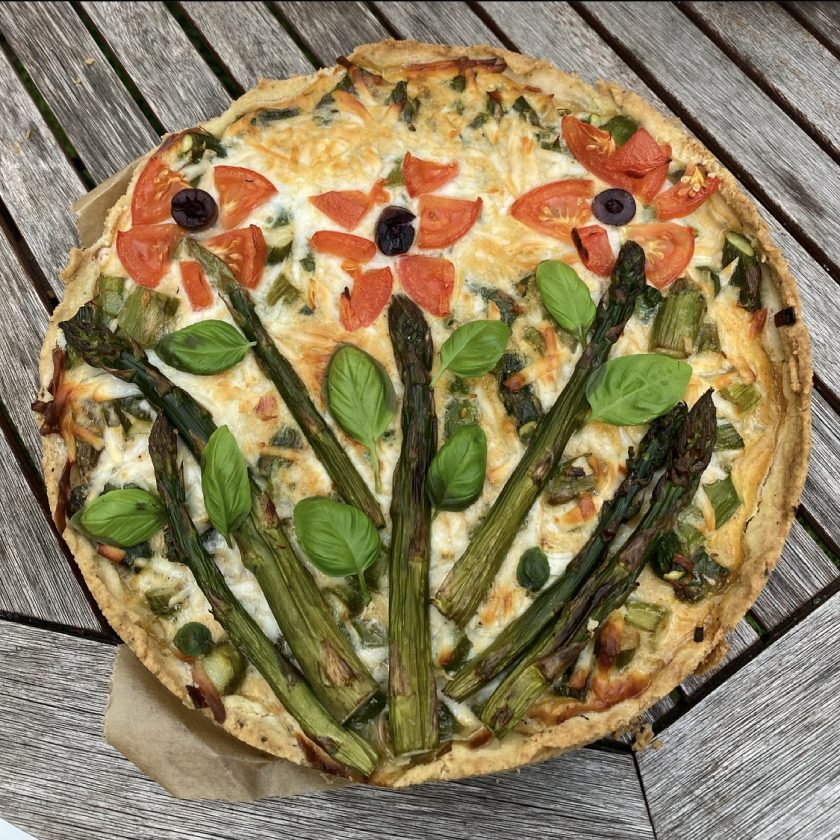 Vegetarische Quiche mit Saisonalem Gemüse